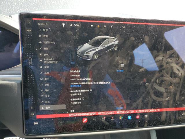 5YJSA1E56NF475094 Tesla MODEL S