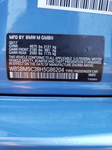 WBS8M9C38H5G86204 BMW M3
