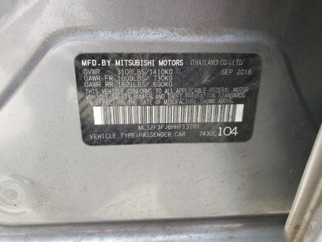 ML32F3FJ6HHF13281 Mitsubishi Mirage G4 Es