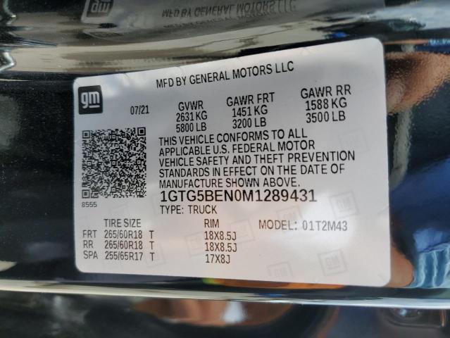 1GTG5BEN0M1289431 GMC Canyon Elevation