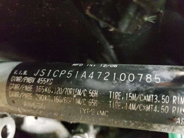 2007 SUZUKI AN650 - JS1CP51A472100785