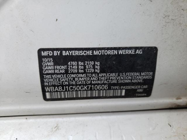 2016 BMW 328 D XDRI - WBA8J1C50GK710606