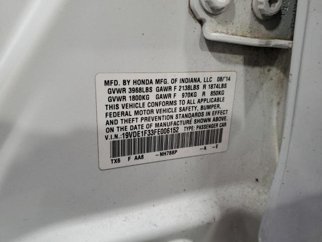 2015 ACURA ILX 20 - 19VDE1F33FE006152