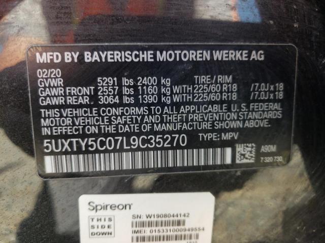 5UXTY5C07L9C35270 2020 BMW X3 - Image 12