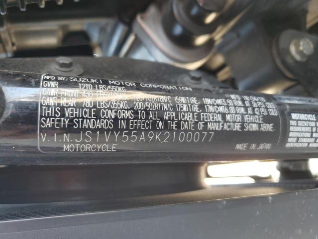 2019 SUZUKI VZ1500 - JS1VY55A9K2100077