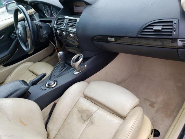 VIN: WBAEK13557CN82633 Auction: COPART Lot: 57247633 Location: GA - ATLANTA SOUTH WBAEK13557CN82633 BMW 6 SERIES 2007 SILVER Photo 8