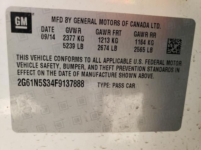 2G61N5S34F9137888 Cadillac Xts Luxury Collection