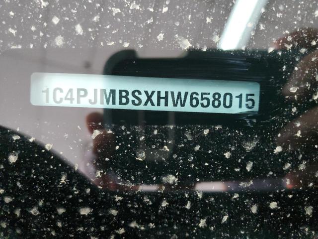 1C4PJMBSXHW658015 Jeep Cherokee Trailhawk
