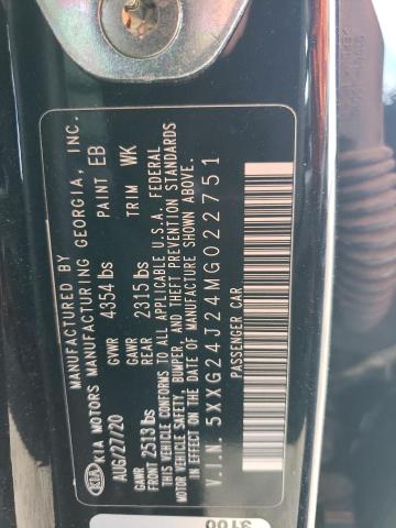 2021 KIA K5 LX - 5XXG24J24MG022751