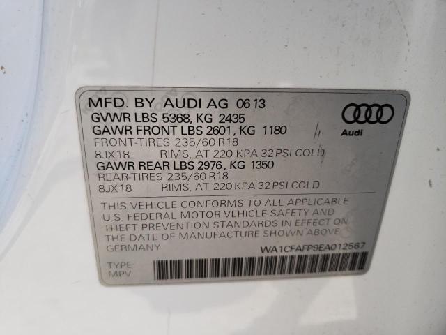 VIN WA1CFAFP9EA012567 2014 Audi Q5, Premium no.14