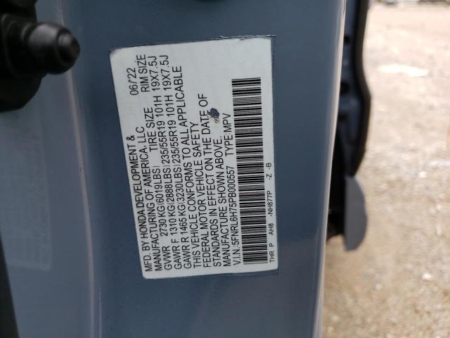 2023 HONDA ODYSSEY SP 5FNRL6H75PB000557