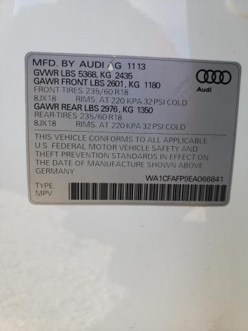 VIN WA1CFAFP9EA066841 2014 Audi Q5, Premium no.13