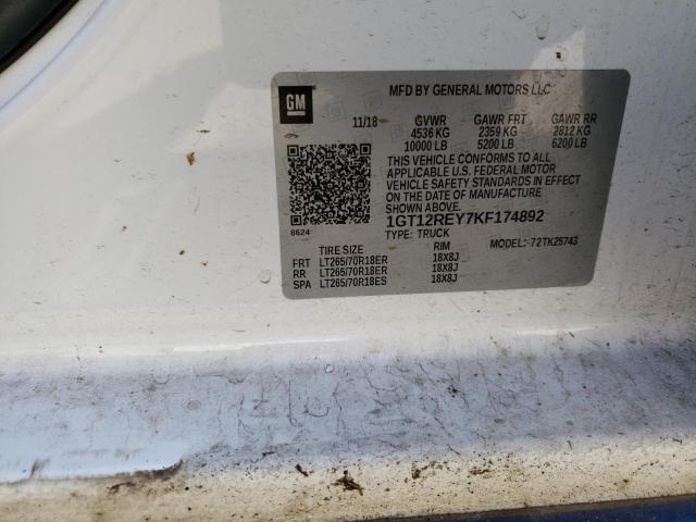 1GT12REY7KF174892 GMC Sierra K2500 Slt