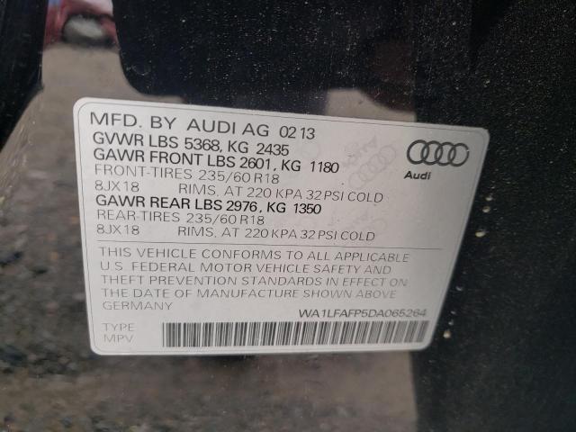 VIN WA1LFAFP5DA065264 2013 Audi Q5, Premium Plus no.13