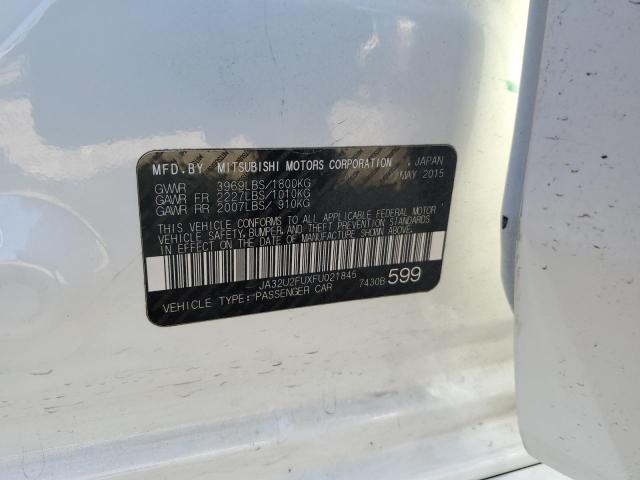 JA32U2FUXFU021845 Mitsubishi LANCER ES
