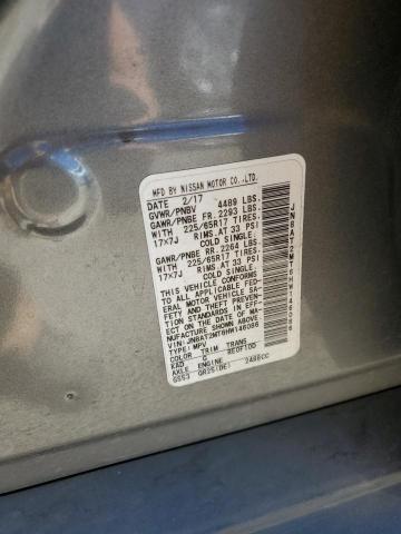 JN8AT2MT6HW146086 Nissan ROGUE S
