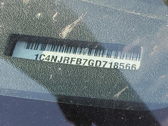 1C4NJRFB7GD718566 Jeep Patriot Latitude