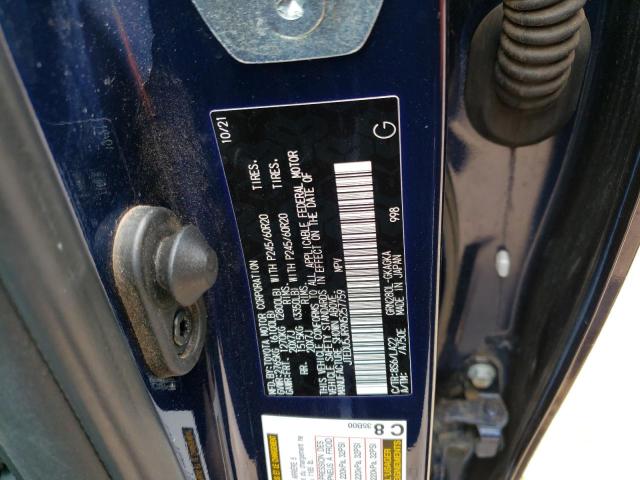 2022 TOYOTA 4RUNNER NI - JTEDU5JR9N5257759