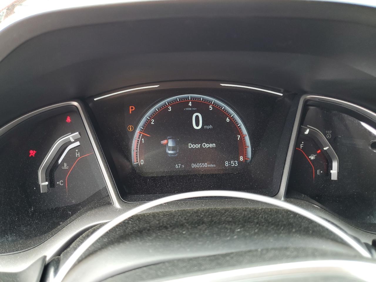 2HGFC2F86KH597603 HONDA CIVIC 2019