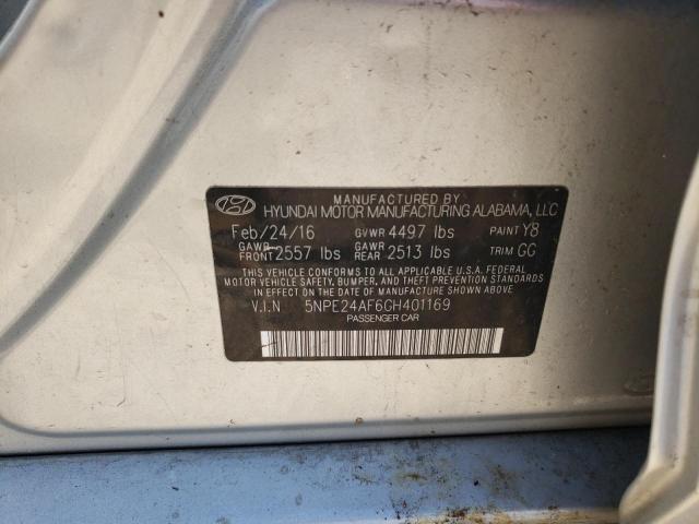 2016 HYUNDAI SONATA SE - 5NPE24AF6GH401169