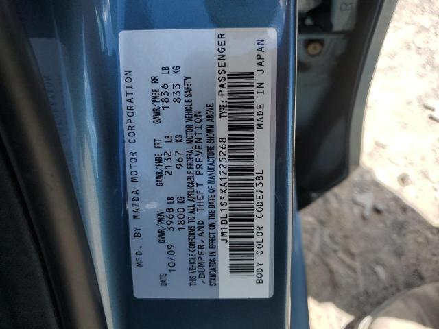 2010 Mazda 3 I VIN: JM1BL1SFXA1225268 Lot: 58579864