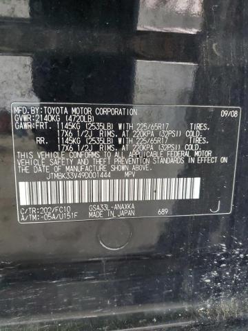 2009 Toyota Rav4 VIN: JTMBK33V49D001444 Lot: 58672754