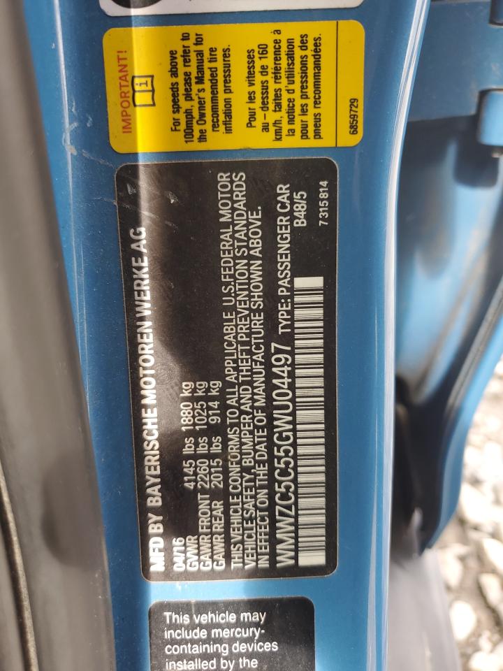 WMWZC5C55GWU04497 2016 Mini Cooper S Countryman