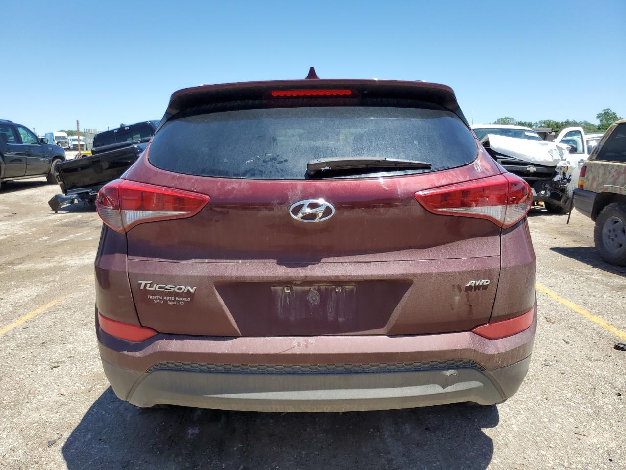 KM8J3CA47JU650092 2018 Hyundai Tucson Sel