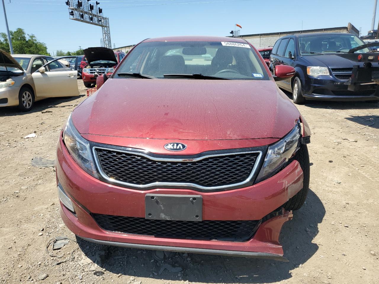 5XXGM4A79EG343451 2014 Kia Optima Lx