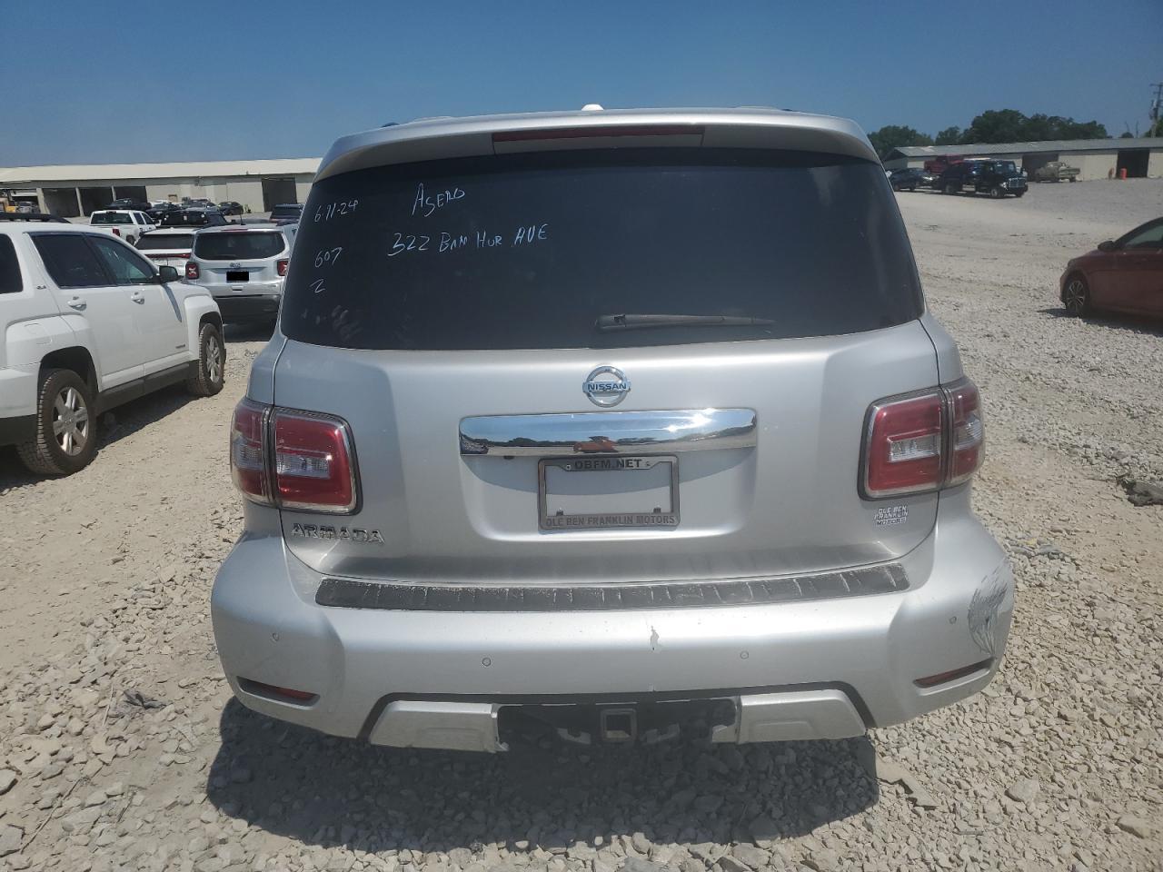 JN8AY2NC8H9500737 2017 Nissan Armada Sv