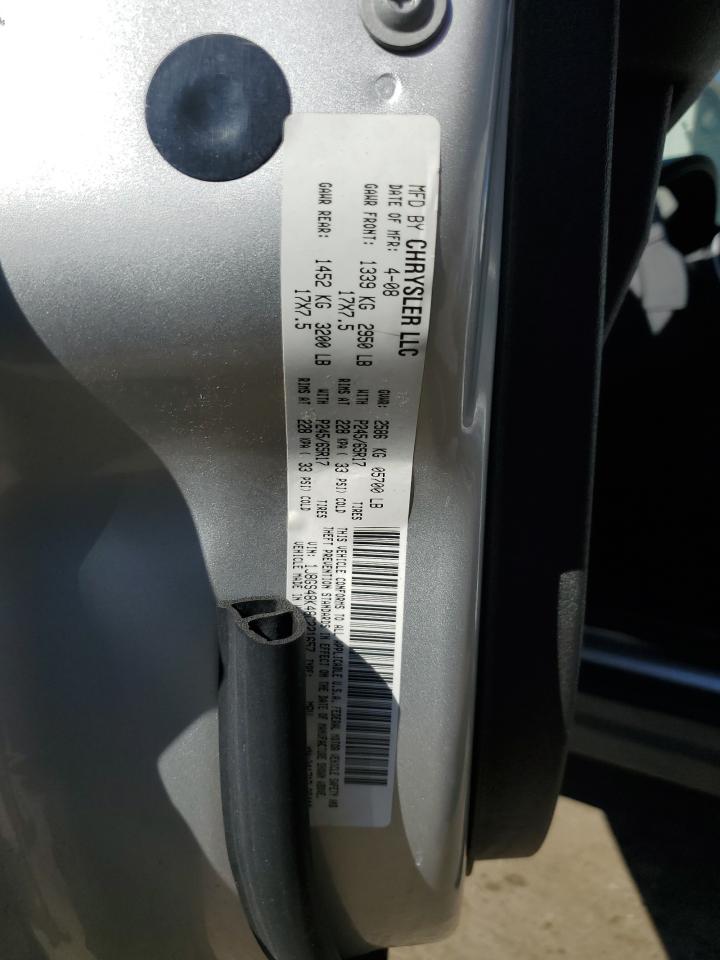 1J8GS48K48C221657 2008 Jeep Grand Cherokee Laredo