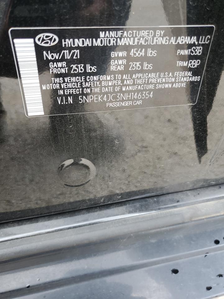 5NPEK4JC3NH146354 2022 Hyundai Sonata N Line