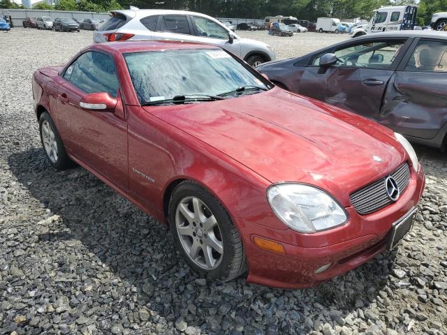 2002 Mercedes-Benz Slk 230 Kompressor VIN: WDBKK49F12F254607 Lot: 58456164