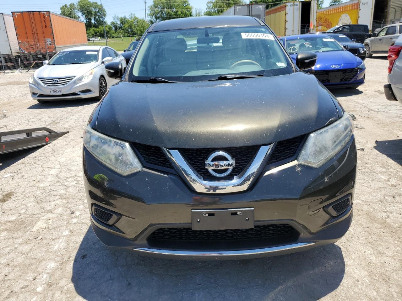 Lot #2605879429 2015 NISSAN ROGUE S