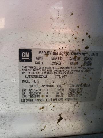 2014 Buick Encore Convenience VIN: KL4CJBSB6EB525560 Lot: 59025604