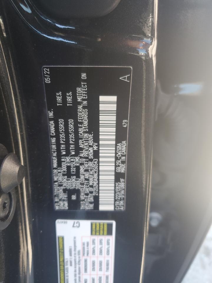 2T2SZMDA8NC350543 2022 Lexus Rx 350 F-Sport