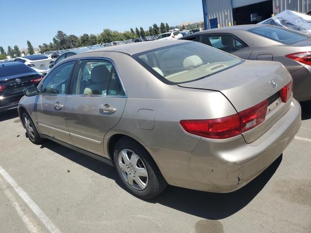 HONDA ACCORD LX 2005 tan sedan 4d gas JHMCM56435C007201 photo #3