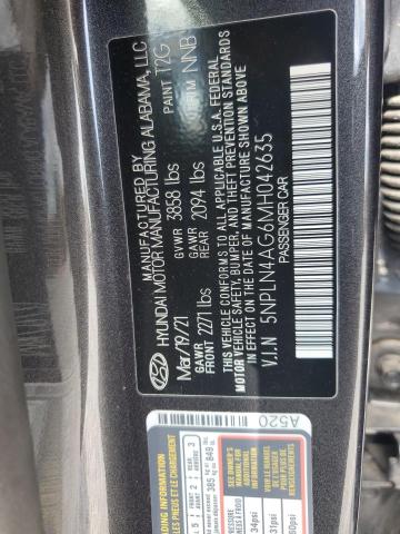 2021 HYUNDAI ELANTRA SE - 5NPLN4AG6MH042635