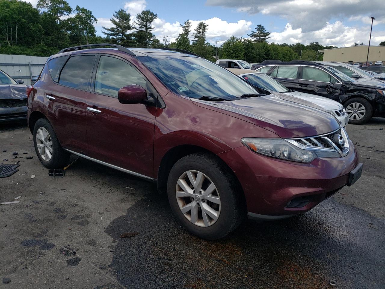 2012 Nissan Murano S vin: JN8AZ1MW6CW209957