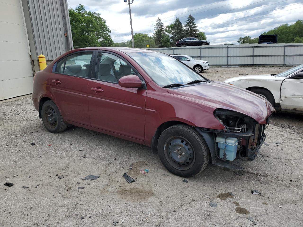 KMHCN46C18U235885 2008 Hyundai Accent Gls