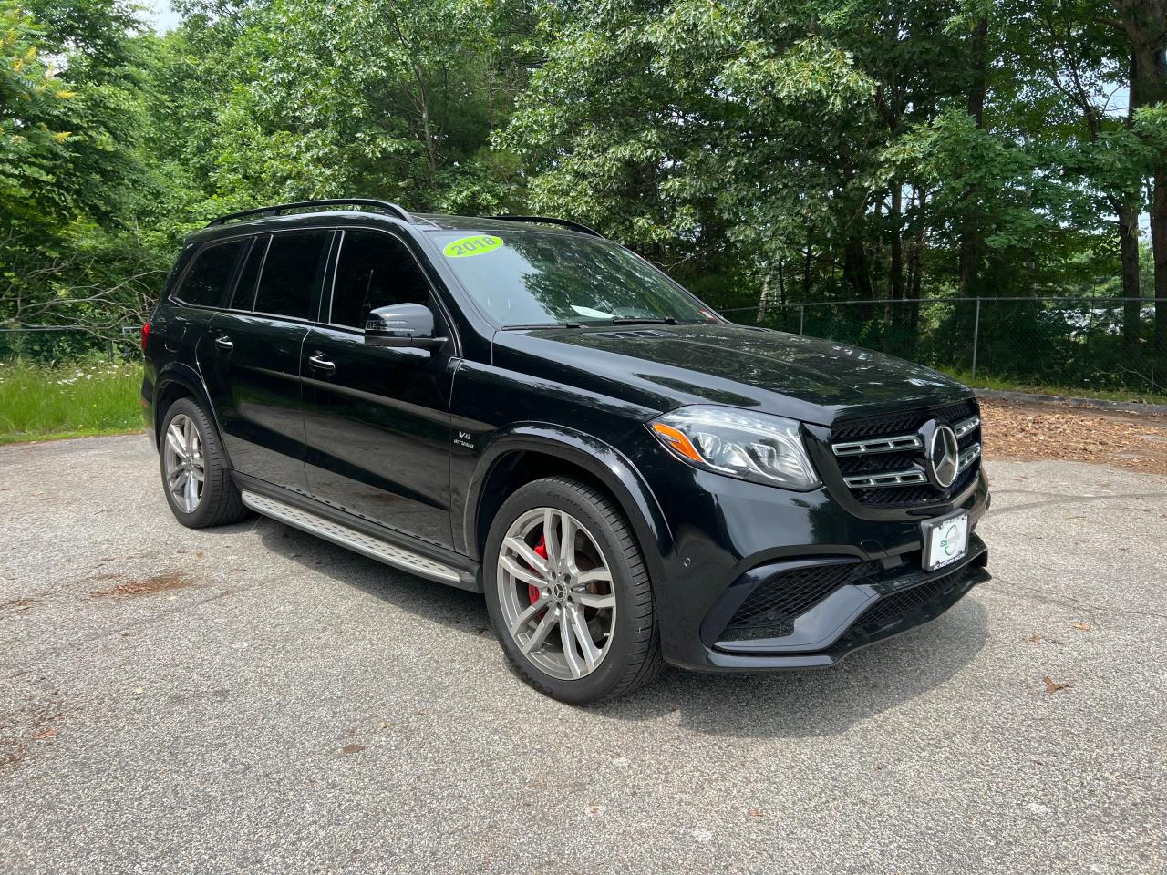 2018 Mercedes-Benz Gls 63 Amg 4Matic vin: 4JGDF7FE1JB078557