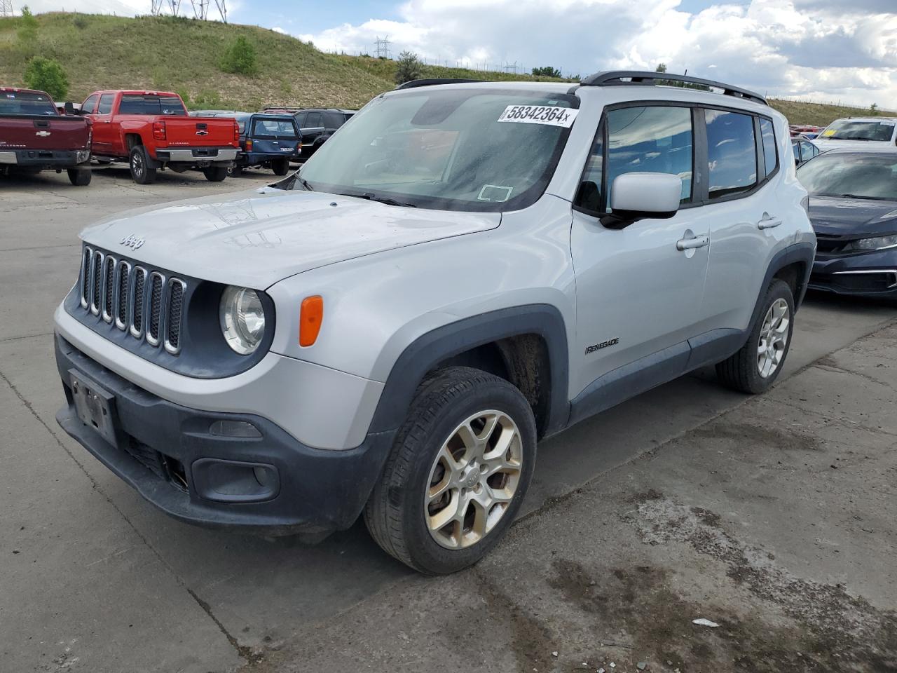 2015 Jeep Renegade Latitude vin: ZACCJBBT0FPB56169