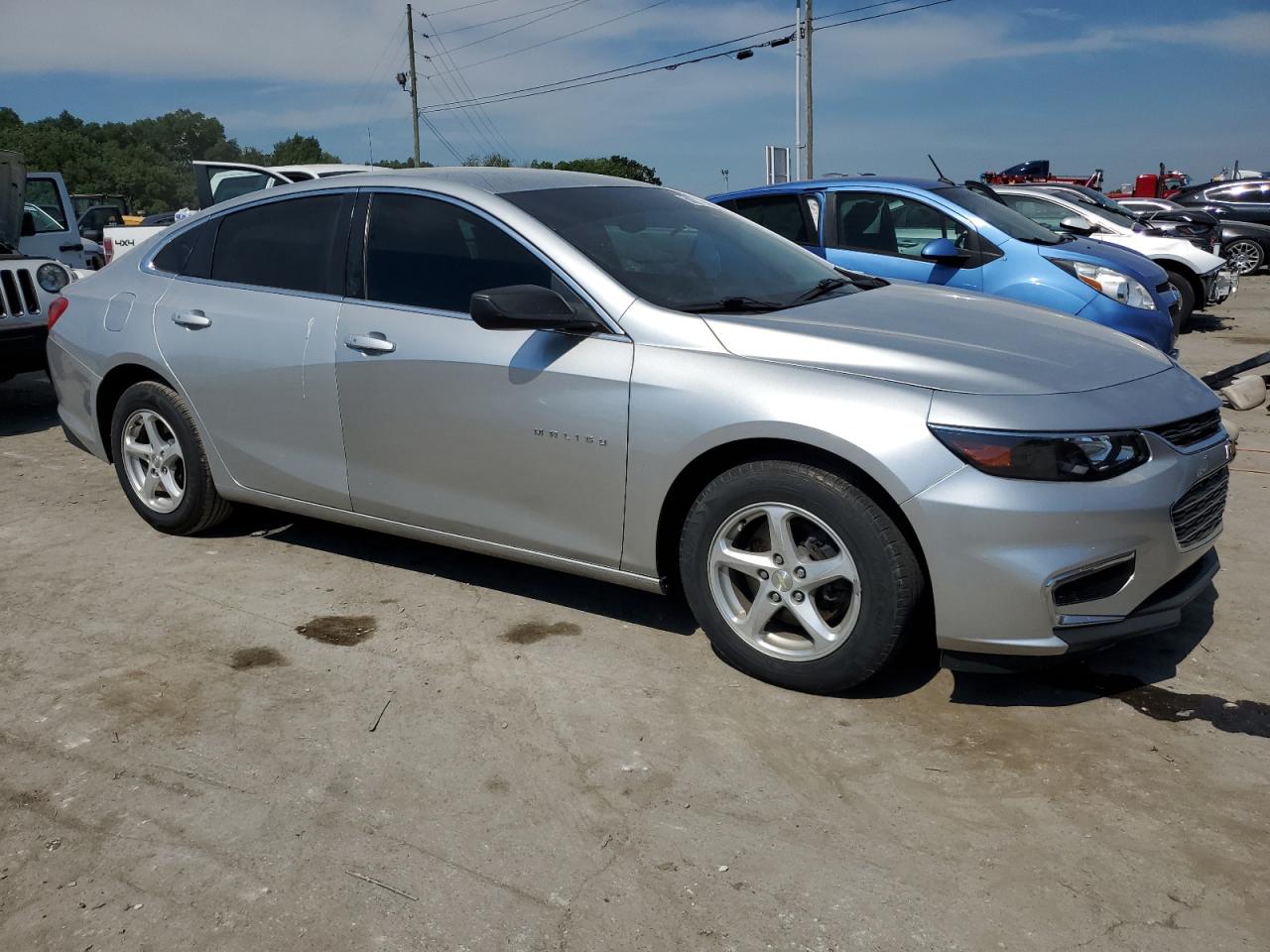 2018 Chevrolet Malibu Ls vin: 1G1ZB5ST1JF107619