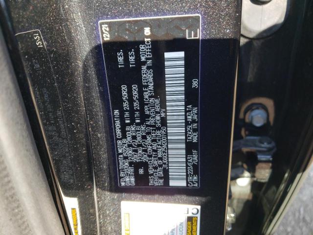 2022 LEXUS NX 350 JTJGGCEZ5N2001950