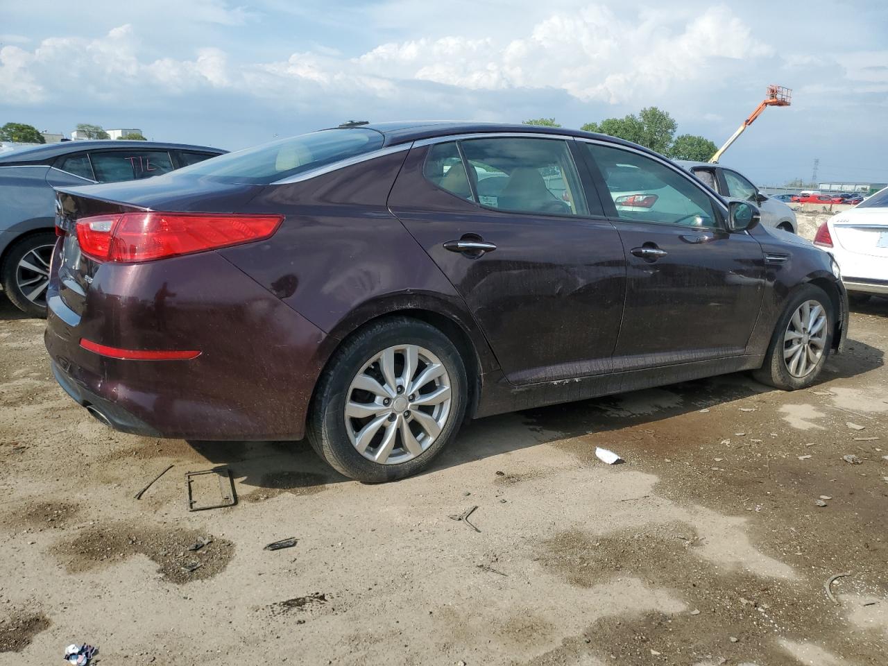 Lot #2986762281 2014 KIA OPTIMA EX