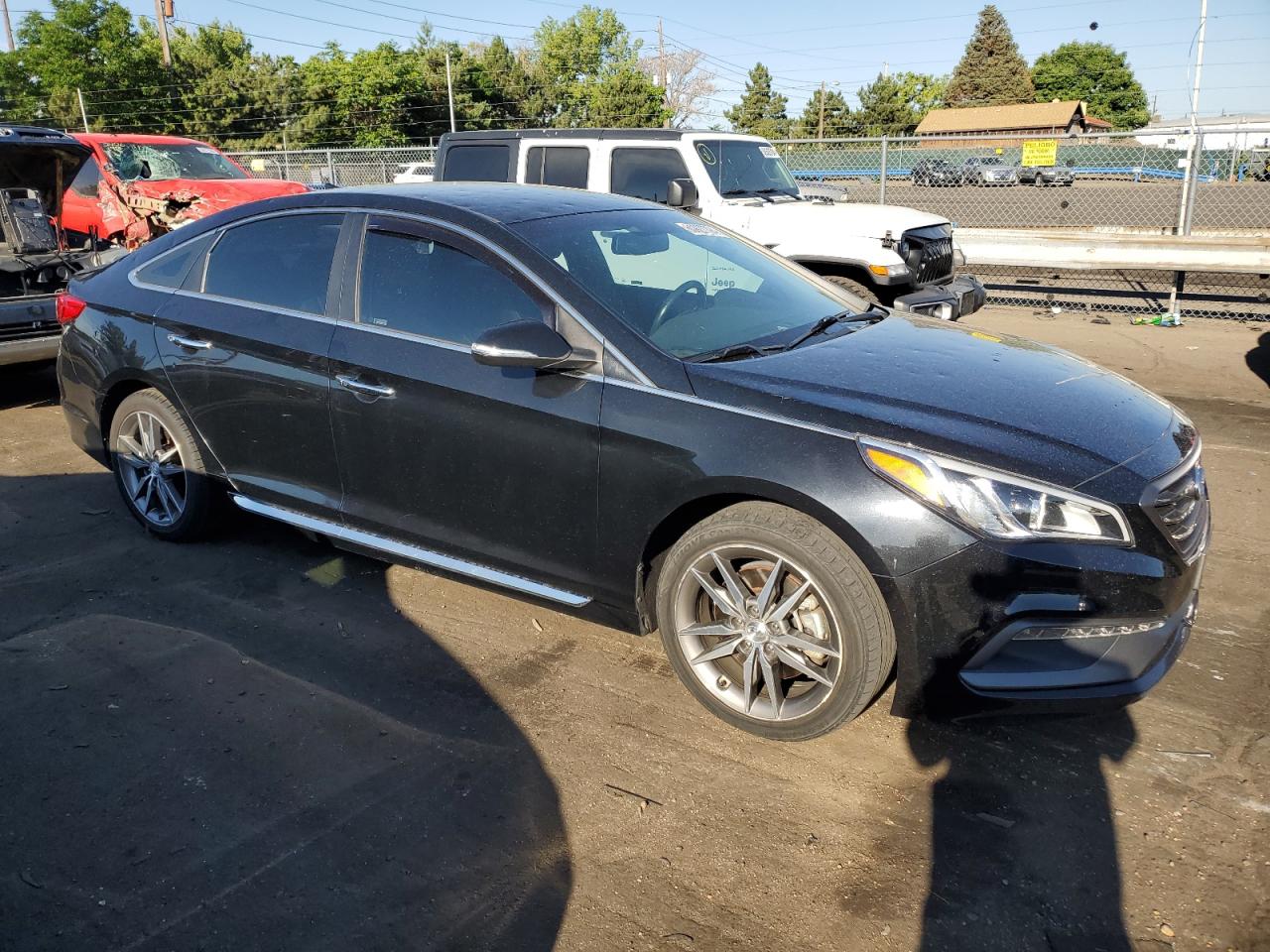 Lot #2823522141 2015 HYUNDAI SONATA SPO