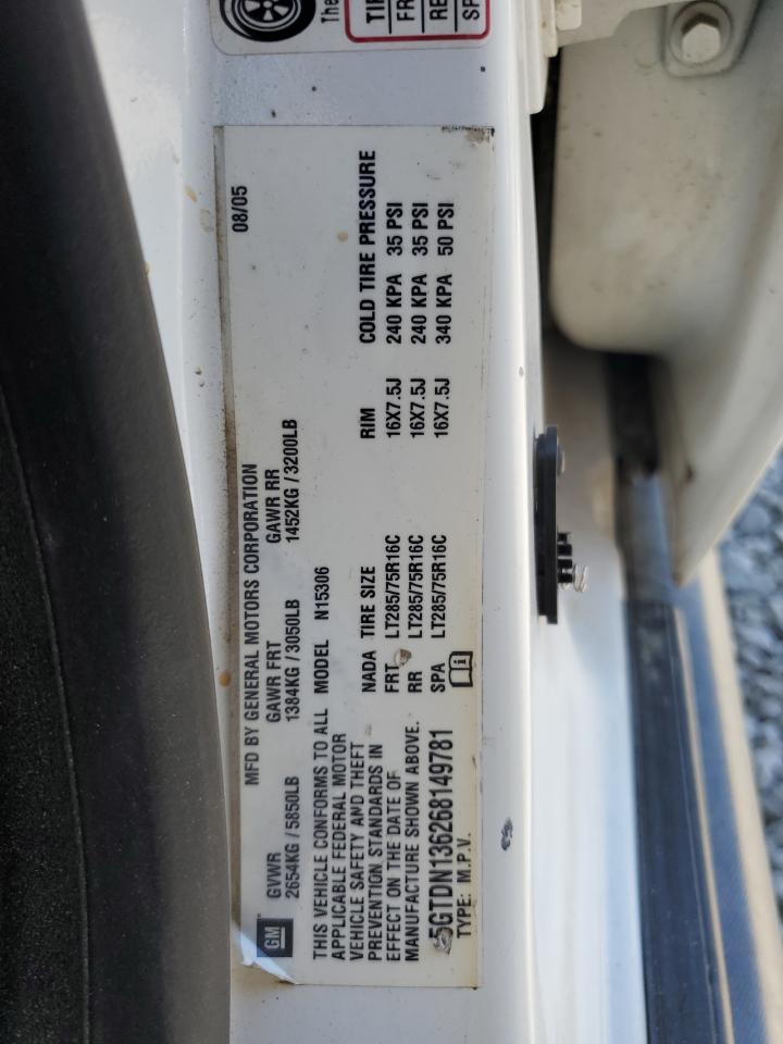 5GTDN136268149781 2006 Hummer H3