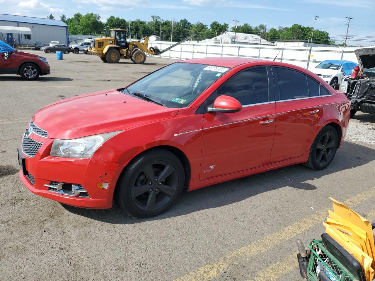 2013 Chevrolet Cruze Lt vin: 1G1PE5SB7D7247596