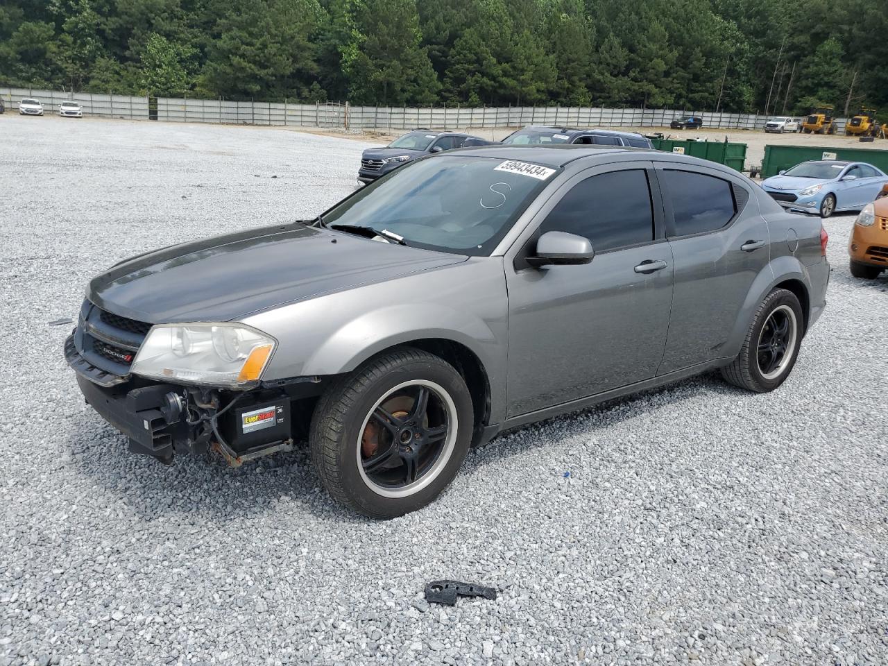 2013 Dodge Avenger Sxt vin: 1C3CDZCG7DN655204