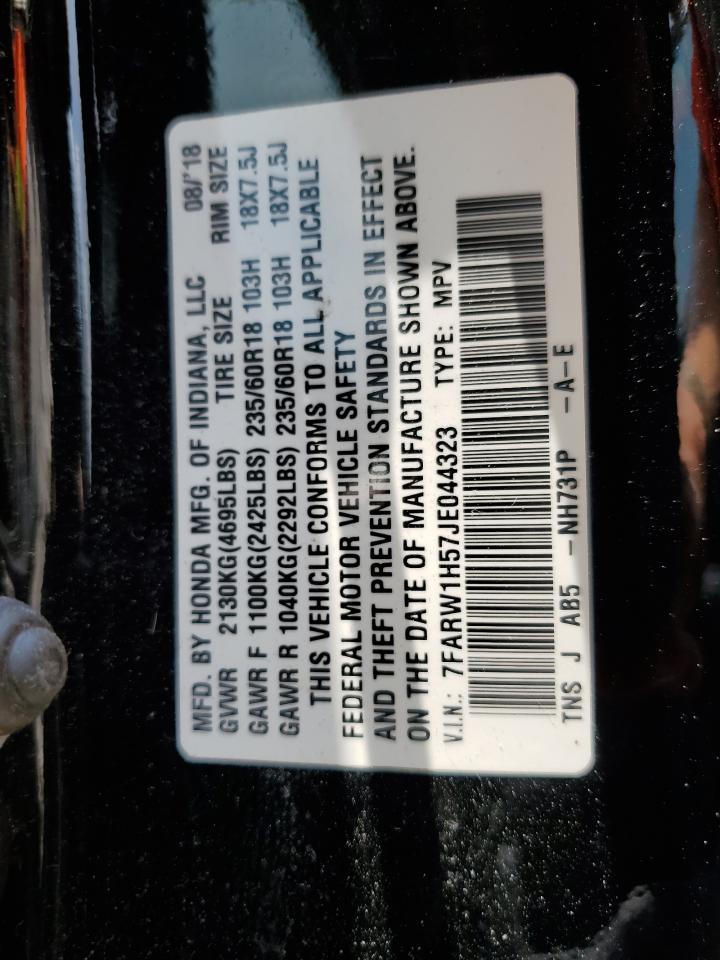 7FARW1H57JE044323 HONDA CRV 2018